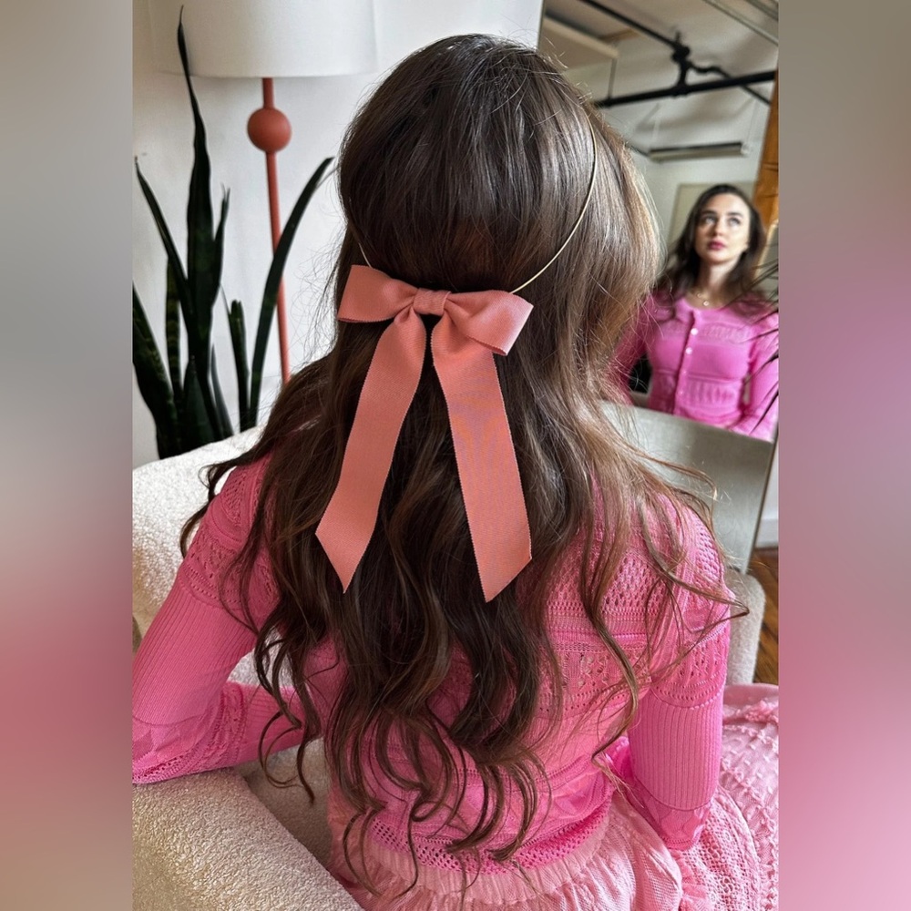 Epona Valley hairpiece - the Madeline Circlet in Dusty Rose/Gold
